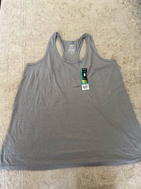 NWT ladies Athletic Works Grey Tank Top X-Large